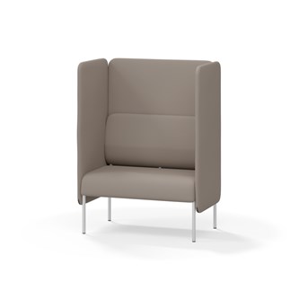 Adapt 90 høj ryg, dobbelte sidepaneler sh 45 cm