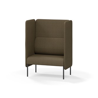 Adapt 90 høj ryg, dobbelte sidepaneler sh 45 cm