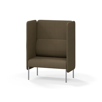 Adapt 90 høj ryg, dobbelte sidepaneler sh 45 cm