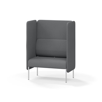 Adapt 90 høj ryg, dobbelte sidepaneler sh 45 cm