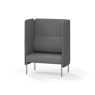 Adapt 90 høj ryg, dobbelte sidepaneler sh 45 cm