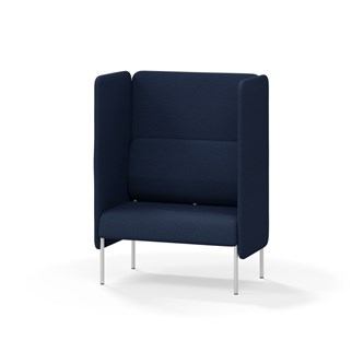 Adapt 90 høj ryg, dobbelte sidepaneler sh 45 cm