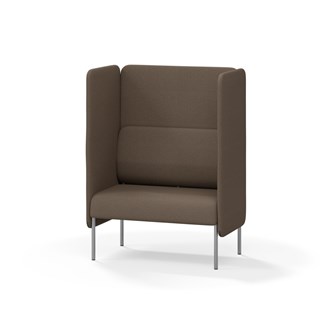 Adapt 90 høj ryg, dobbelte sidepaneler sh 45 cm