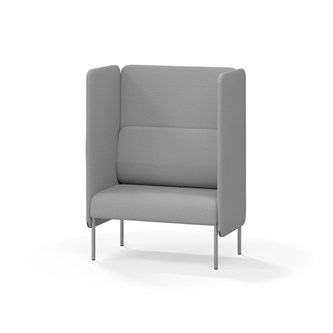 Adapt 90 høj ryg, dobbelte sidepaneler sh 45 cm