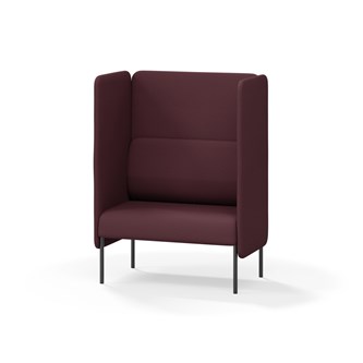 Adapt 90 høj ryg, dobbelte sidepaneler sh 45 cm