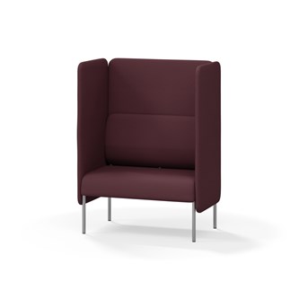 Adapt 90 høj ryg, dobbelte sidepaneler sh 45 cm