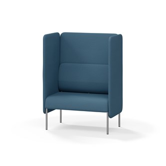 Adapt 90 høj ryg, dobbelte sidepaneler sh 45 cm