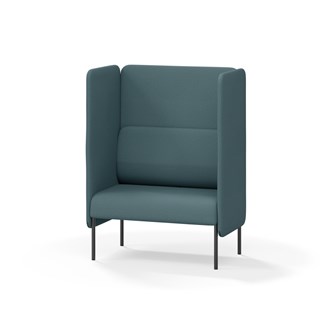 Adapt 90 høj ryg, dobbelte sidepaneler sh 45 cm