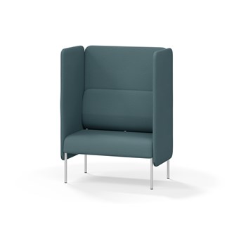 Adapt 90 høj ryg, dobbelte sidepaneler sh 45 cm