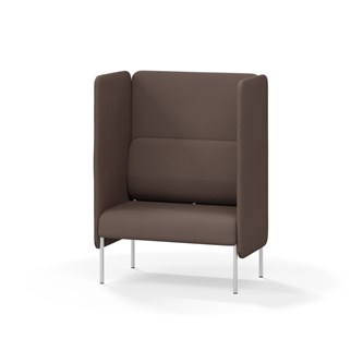Adapt 90 høj ryg, dobbelte sidepaneler sh 45 cm