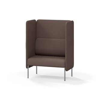 Adapt 90 høj ryg, dobbelte sidepaneler sh 45 cm