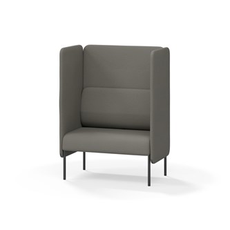 Adapt 90 høj ryg, dobbelte sidepaneler sh 45 cm