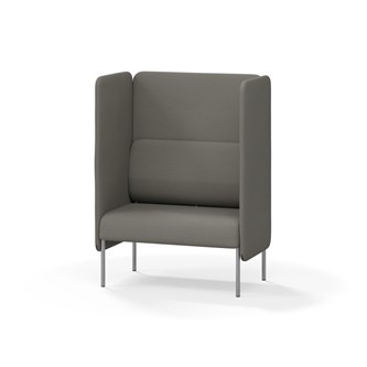 Adapt 90 høj ryg, dobbelte sidepaneler sh 45 cm