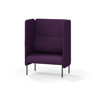 Adapt 90 høj ryg, dobbelte sidepaneler sh 45 cm