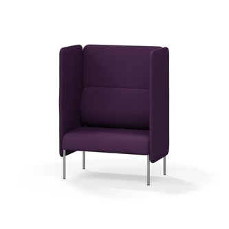 Adapt 90 høj ryg, dobbelte sidepaneler sh 45 cm