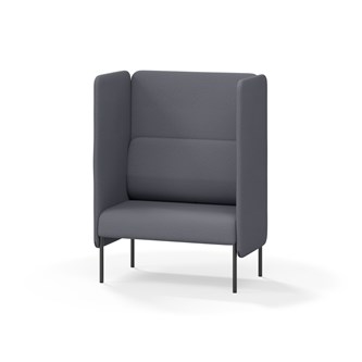 Adapt 90 høj ryg, dobbelte sidepaneler sh 45 cm