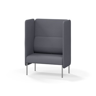 Adapt 90 høj ryg, dobbelte sidepaneler sh 45 cm