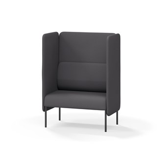 Adapt 90 høj ryg, dobbelte sidepaneler sh 45 cm