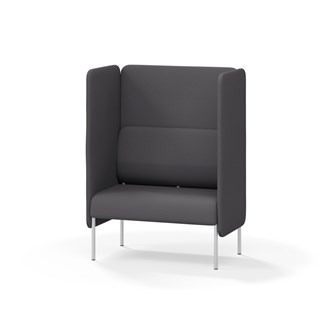 Adapt 90 høj ryg, dobbelte sidepaneler sh 45 cm