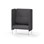 Adapt 90 høj ryg, dobbelte sidepaneler sh 45 cm