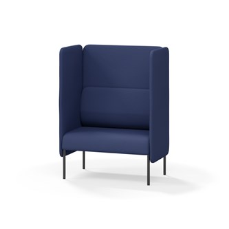 Adapt 90 høj ryg, dobbelte sidepaneler sh 45 cm