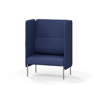 Adapt 90 høj ryg, dobbelte sidepaneler sh 45 cm