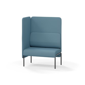 Adapt 90 høj ryg, sidepanel højre sh 45 cm