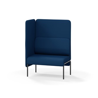 Adapt 90 høj ryg, sidepanel højre sh 45 cm