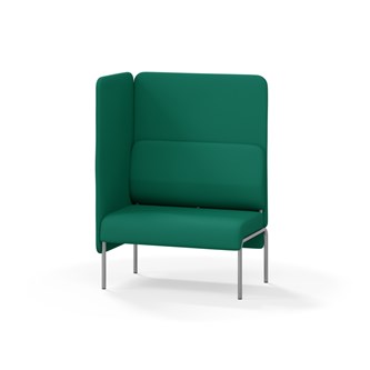 Adapt 90 høj ryg, sidepanel højre sh 45 cm