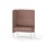 Adapt 90 høj ryg, sidepanel højre sh 45 cm