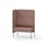 Adapt 90 høj ryg, sidepanel højre sh 45 cm