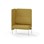 Adapt 90 høj ryg, sidepanel højre sh 45 cm