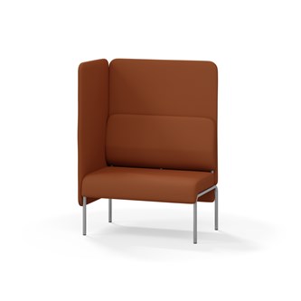 Adapt 90 høj ryg, sidepanel højre sh 45 cm