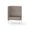 Adapt 90 høj ryg, sidepanel højre sh 45 cm