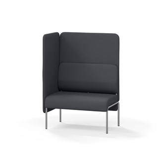 Adapt 90 høj ryg, sidepanel højre sh 45 cm