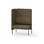 Adapt 90 høj ryg, sidepanel højre sh 45 cm