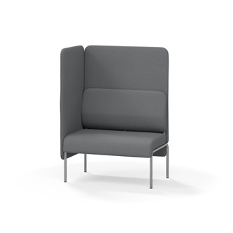Adapt 90 høj ryg, sidepanel højre sh 45 cm