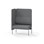 Adapt 90 høj ryg, sidepanel højre sh 45 cm