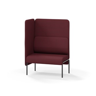 Adapt 90 høj ryg, sidepanel højre sh 45 cm