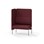 Adapt 90 høj ryg, sidepanel højre sh 45 cm