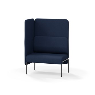 Adapt 90 høj ryg, sidepanel højre sh 45 cm