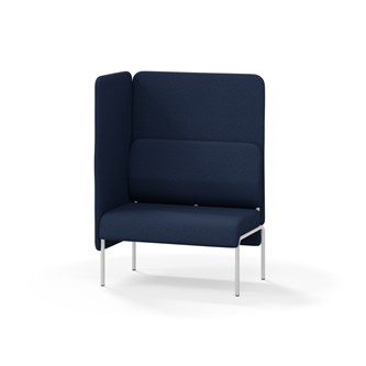 Adapt 90 høj ryg, sidepanel højre sh 45 cm