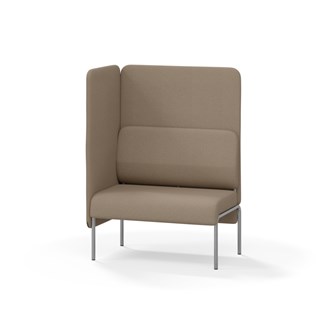 Adapt 90 høj ryg, sidepanel højre sh 45 cm