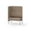 Adapt 90 høj ryg, sidepanel højre sh 45 cm