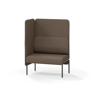 Adapt 90 høj ryg, sidepanel højre sh 45 cm