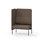 Adapt 90 høj ryg, sidepanel højre sh 45 cm
