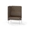 Adapt 90 høj ryg, sidepanel højre sh 45 cm