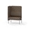 Adapt 90 høj ryg, sidepanel højre sh 45 cm