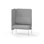 Adapt 90 høj ryg, sidepanel højre sh 45 cm
