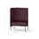 Adapt 90 høj ryg, sidepanel højre sh 45 cm